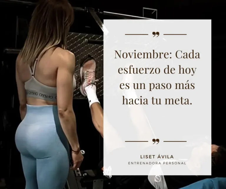 Noviembre frases motivadoras