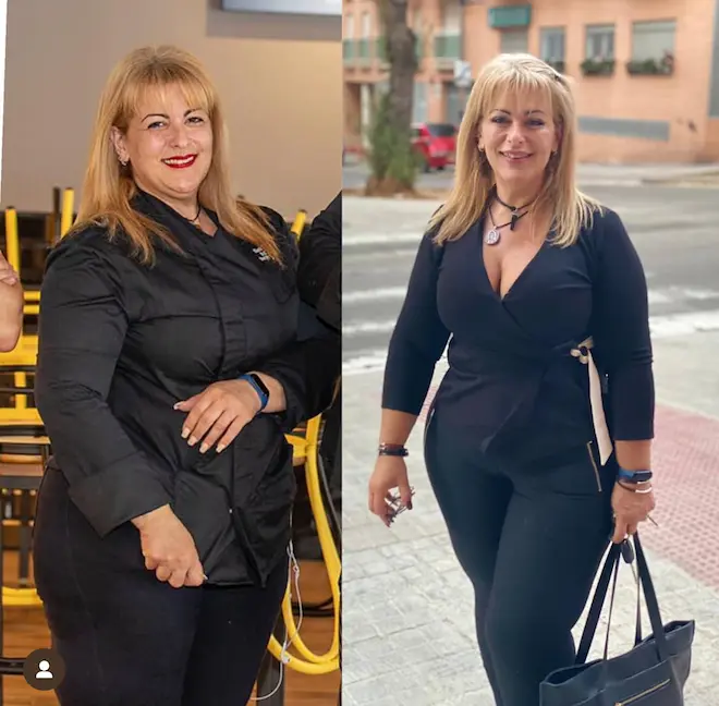 Cambio físico de mujer que entrenó desde casa con nuestro plan online personalizado